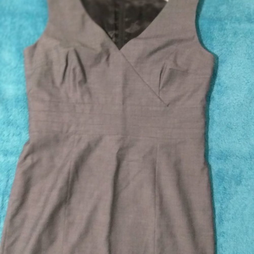 Grey pencil sleeveless dress size 44