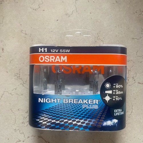 Osram H1 bulbs pack of 2