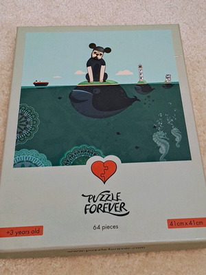 Puzzle 64 pieces like new, recycled paper, Puzzle Forever