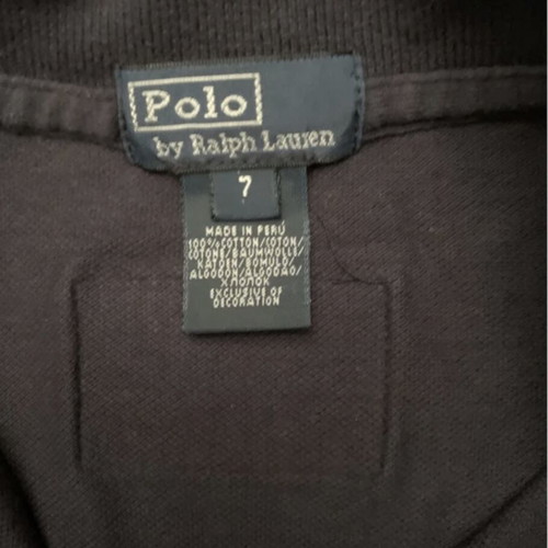 Ralph Lauren polo cotton t-shirt like new, size 7 years, blue