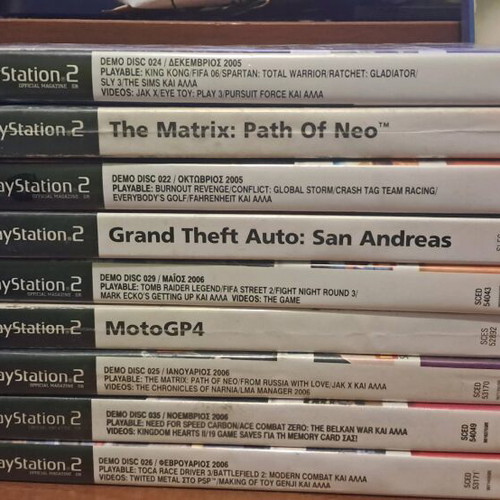 PlayStation 2 Original PAL Games Collection like new