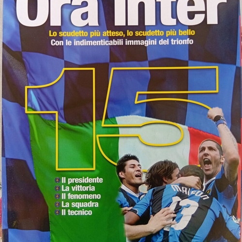Inter magazine like new, 15th championship special issue