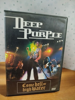 Deep Purple Come Hell or High Water DVD like new, rock