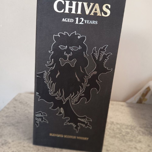 Chivas Regal 12 Years vintage collectible case