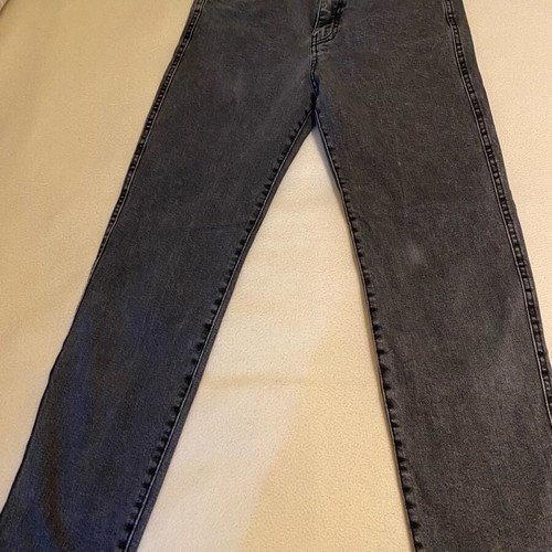 Pull & Bear denim pants used, black, size S