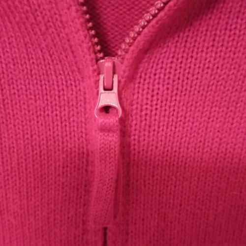Zara cardigan fuchsia size S like new, wool acrylic