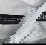  Zara λευκή πουκαμίσα