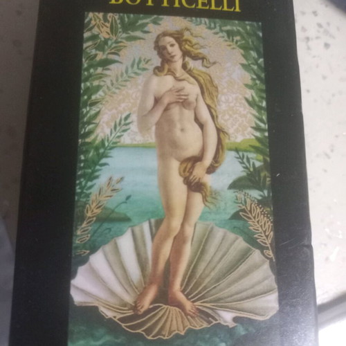 Botticelli collectible tarot deck like new