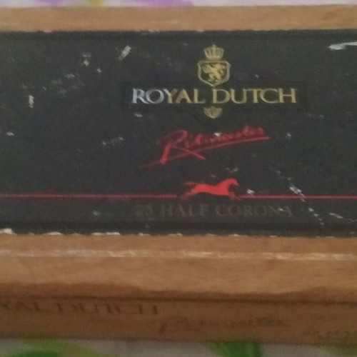 Royal Dutch collectible cigar box used