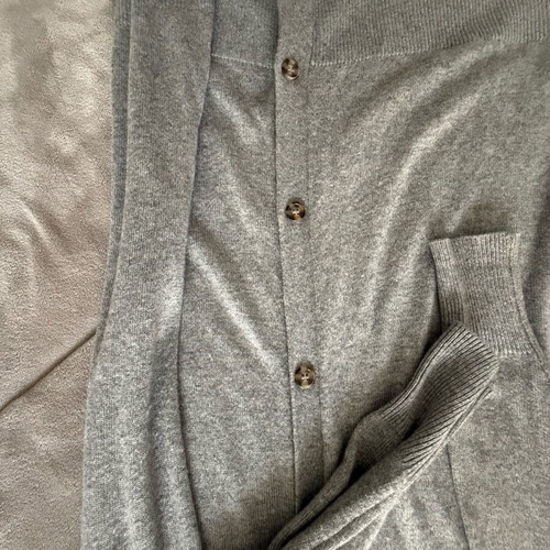 Zara long cardigan like new, gray, size XS