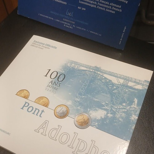 Euro coin set Luxembourg 2003