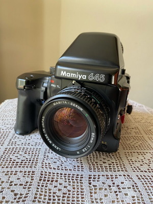 Mamiya 645 PRO TL Medium Format Camera used with 80mm f/2.8 lens
