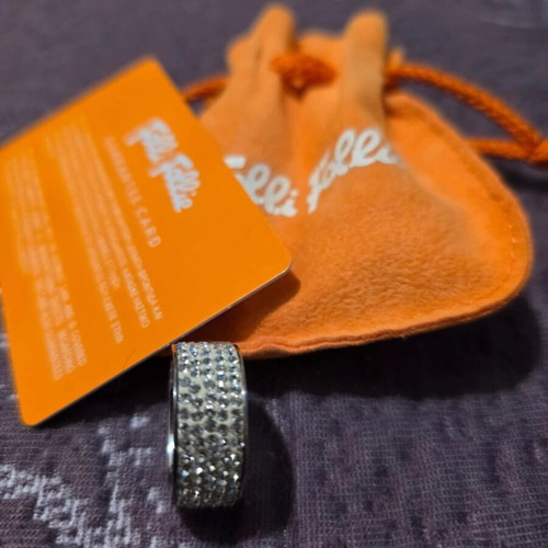 Folli Follie ring like new, size 52, silver