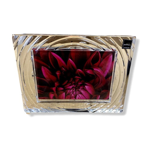 Rogaska crystal frame like new, handmade