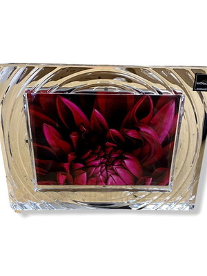 Rogaska crystal frame like new, handmade