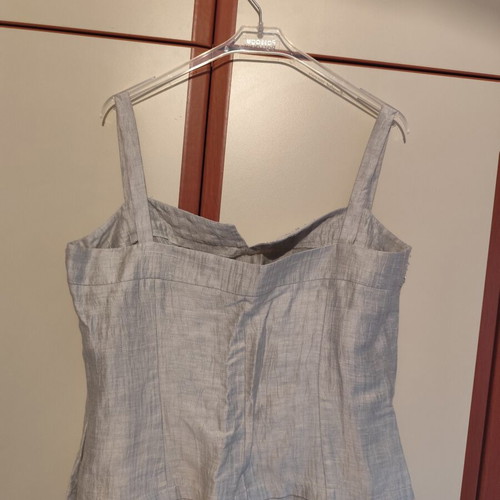 Arte Maxima by Makis Tselios women's silk 3-piece set used, size 48, gray