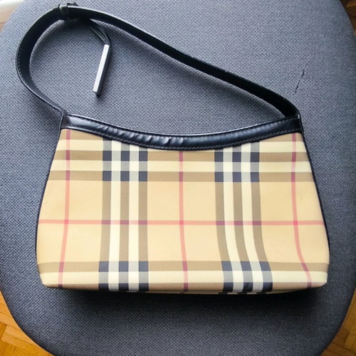 Burberry Nova Check Small Shoulder Bag σαν καινούργιο, μπεζ