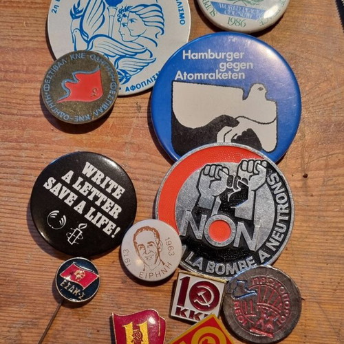 Pins various types like new, authentic and genuine