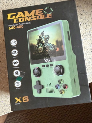 X6 Portable Game Console HD 3.5 inch 32GB 10000 games like new
