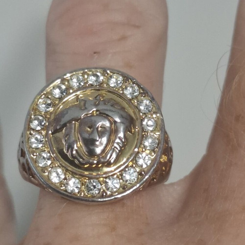 Medusa ring size 59 or 60 used, not gold or silver