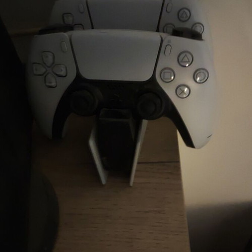PS5 disc fat console with 2 DualSense controllers and accessories