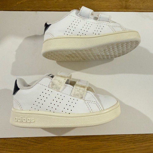 Adidas Advantage CF C Kids Sneakers Size 20 Like New