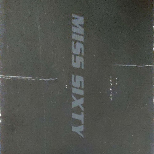 Γόβες γυναικείες Miss Sixty μαύρες με ασημί λεπτομέρειες σαν καινούργιες