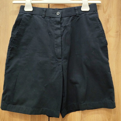Marks & Spencer women's chino shorts, dark blue, cotton, size M 38 10