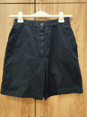 Marks & Spencer women's chino shorts, dark blue, cotton, size M 38 10