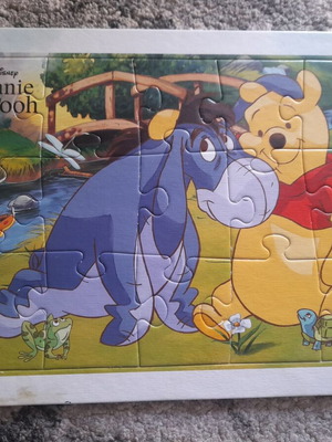 Παζλ με 15 κομμάτια Σαν καινούργιο με τον Γουίνι