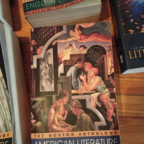 The Norton Anthology of English Literature used book set