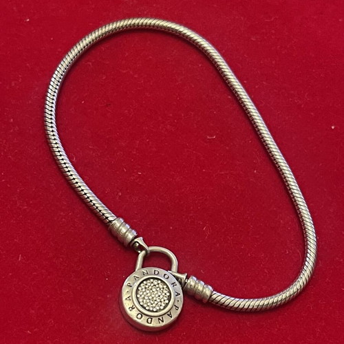 Pandora bracelet silver 925 used, 20 cm