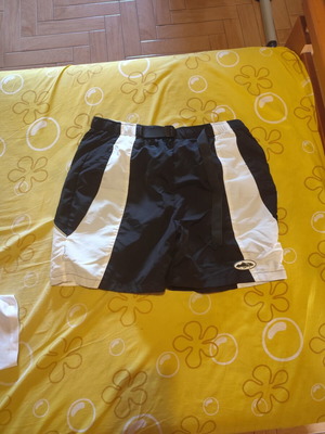 Corteiz shorts black and white, size S-M