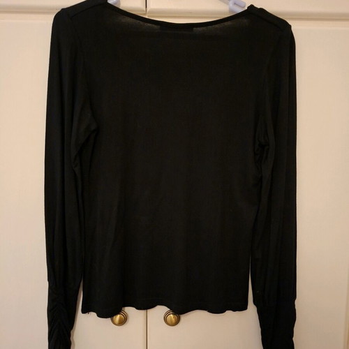 Women's black blouse like new, Small/Medium
