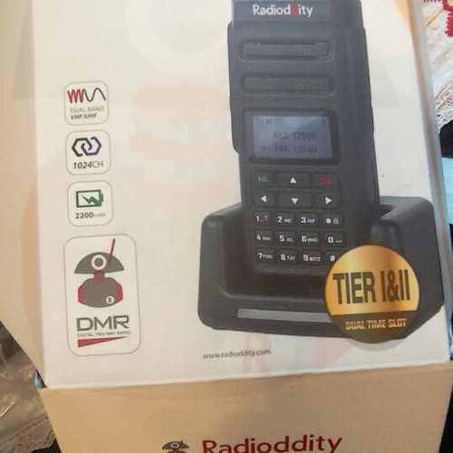 Radioddity GD-77 V/U + DMR portable transceiver