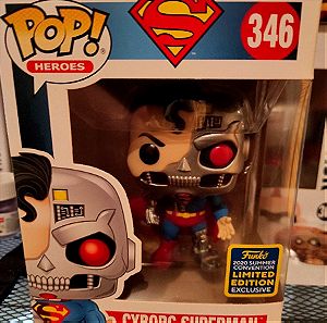 Funko Pop! Superman - Cyborg Superman (exclusive)#346.