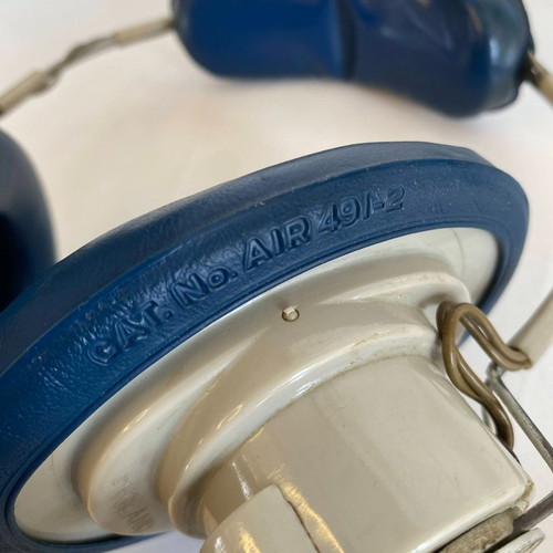 Aircraft Airlite Air5200 headphones used, vintage aviation headset