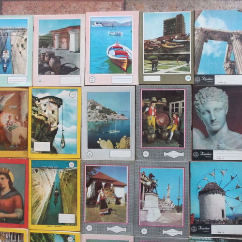 Old notebooks like new, 28 pieces with photographic covers
