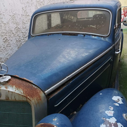 Mercedes S 180 1948 used, blue sedan