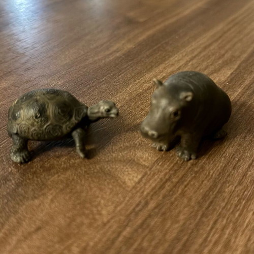 Miniature animals like new, set of 5 pieces