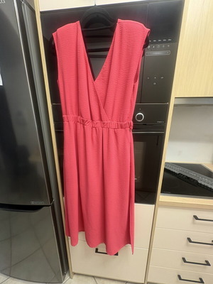 Enzzo midi dress fuchsia like new
