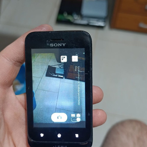 Sony Xperia Tipo Dual smartphone used, functional