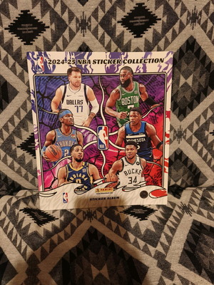 Panini NBA 2024-2025 Sticker Album Full Set Like New