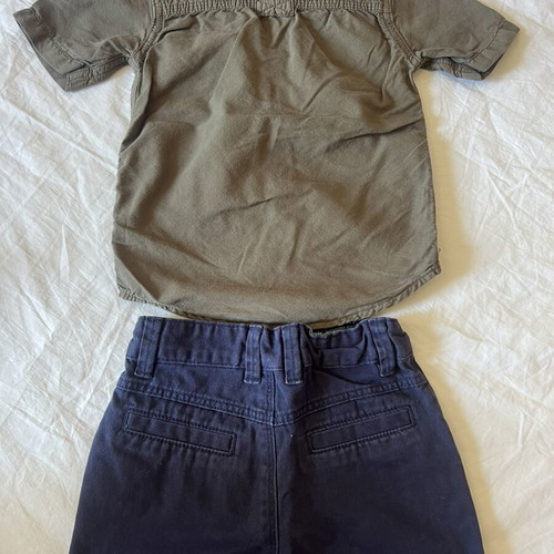 Boy's shirt and shorts set 12-18 months like new