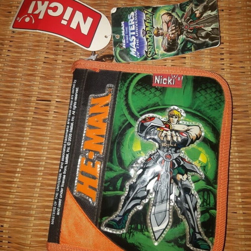 He-Man Masters of the Universe Motu 2005 pencil case new excellent condition