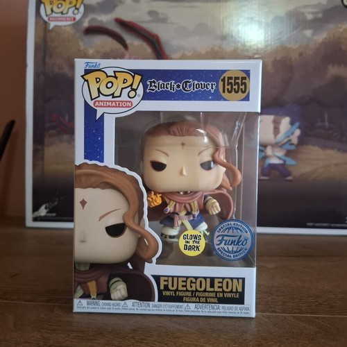 Funko Pop! Fuegoleon #1555 Black Clover Special Edition new