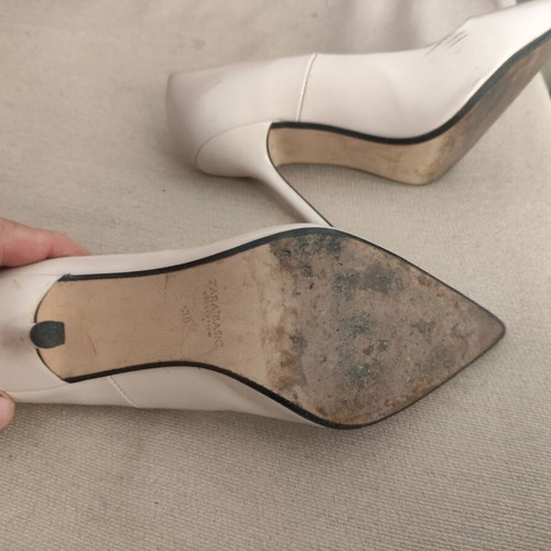 Zara Basic nude pumps size 39 used