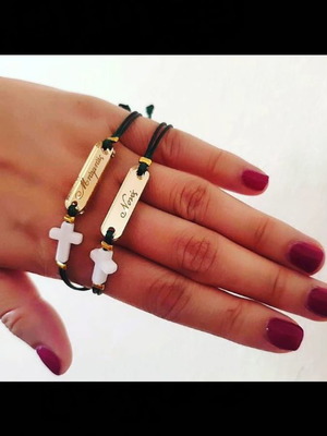 Handmade baptism witness bracelets new