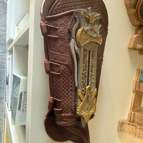 Ubisoft Assassin’s Creed Movie Hidden Blade used, life size replica gauntlet