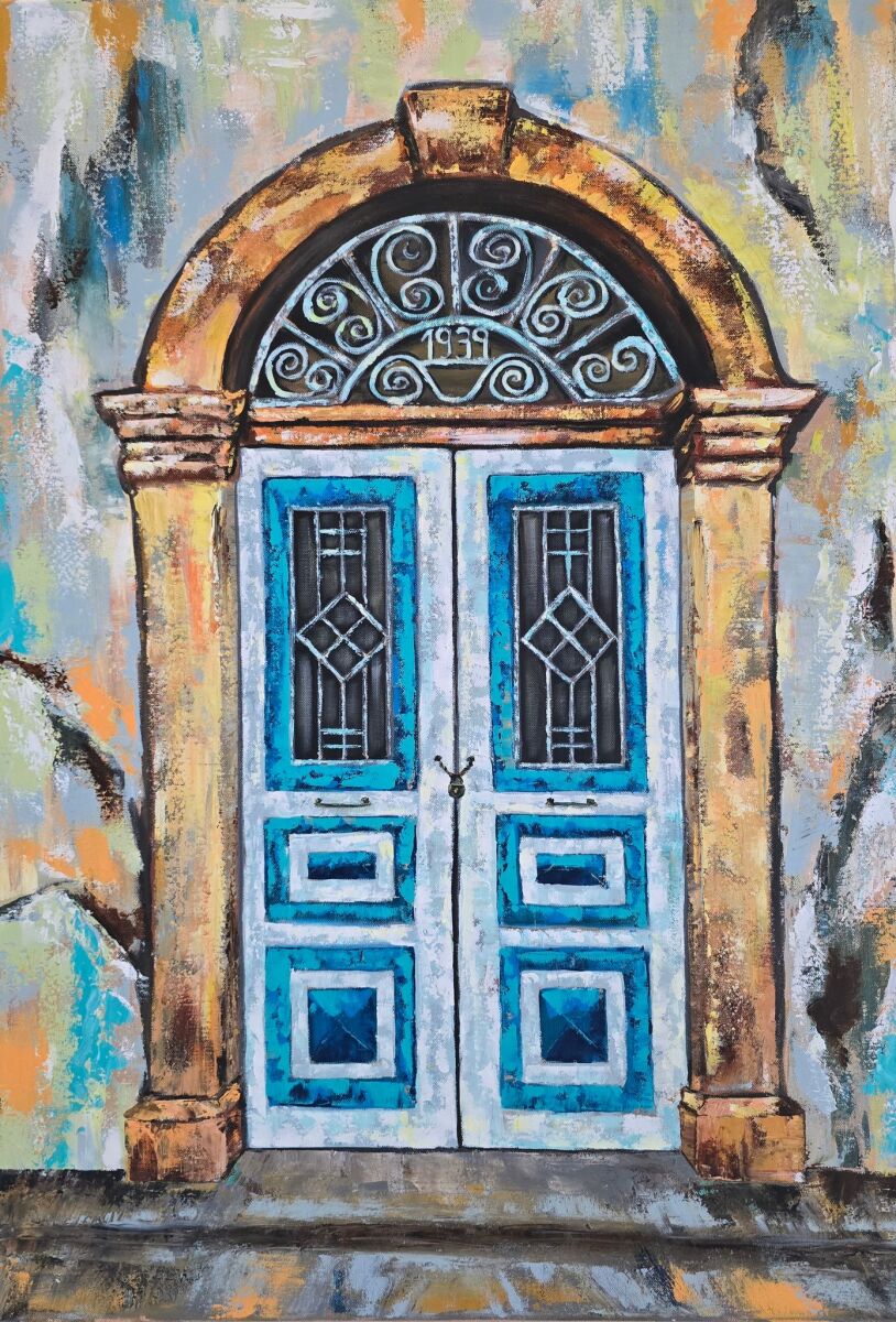 Cyprus Old Traditional Door painting… - € 380,00 - Vendora.cy